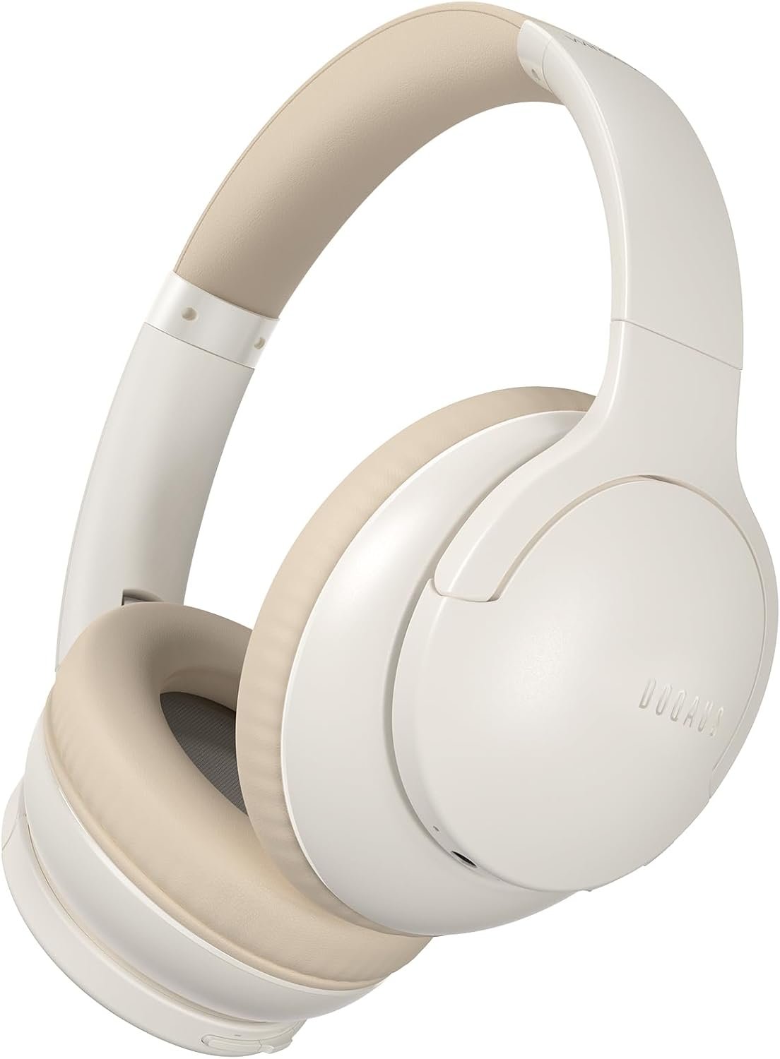 DOQAUS Over-Ear Bluetooth Headphones with 90-Hour Playtime, 3 Professional EQ Modes, HiFi Deep Bass & HD Mic for Extended Travel, Gym Workouts & Daily Use