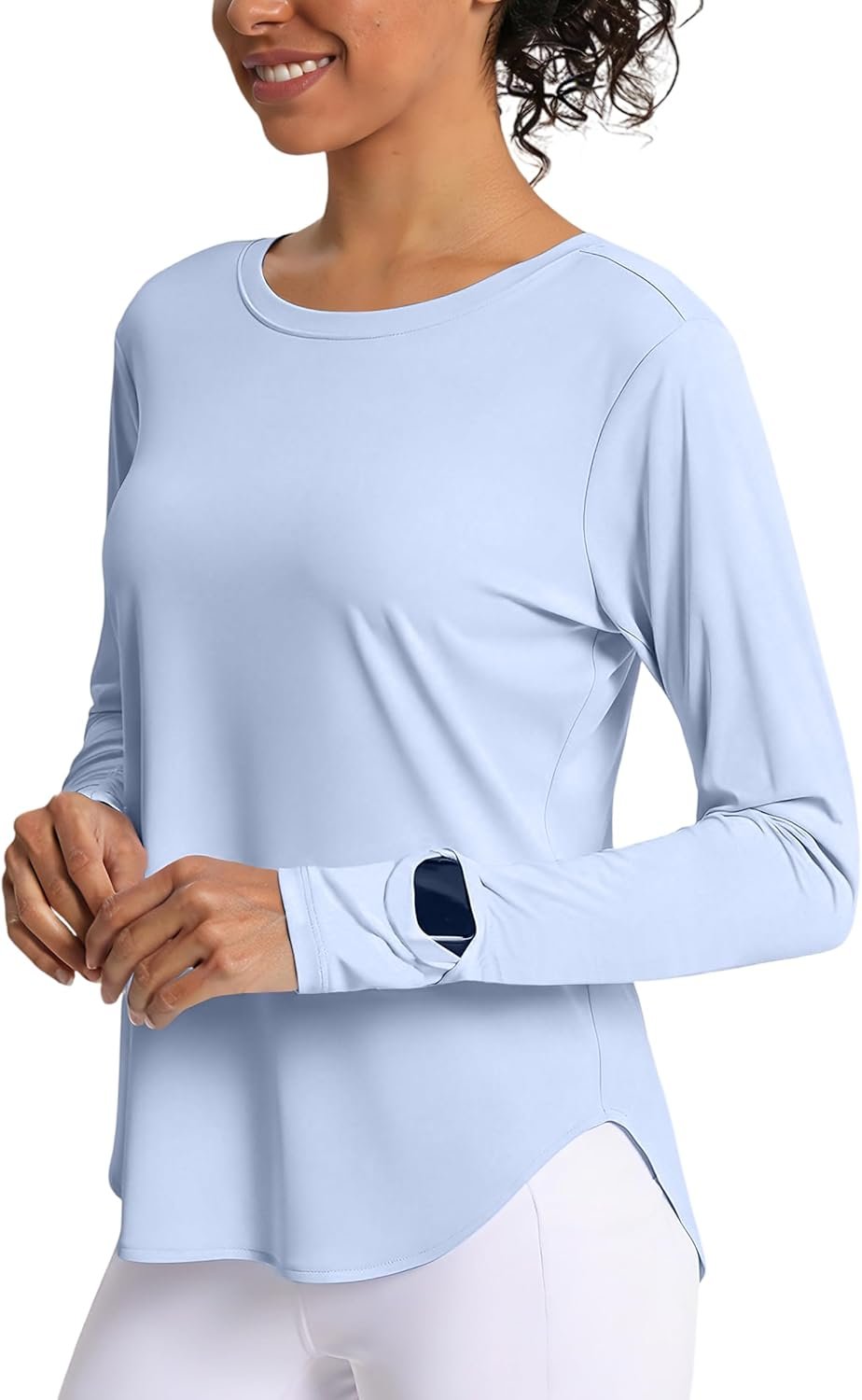 Women’s Sun Shirts UPF 50+ Long Sleeve UV Protection Shirt Rash Guard Lightweight Quick Dry SPF Workout Hiking Tops