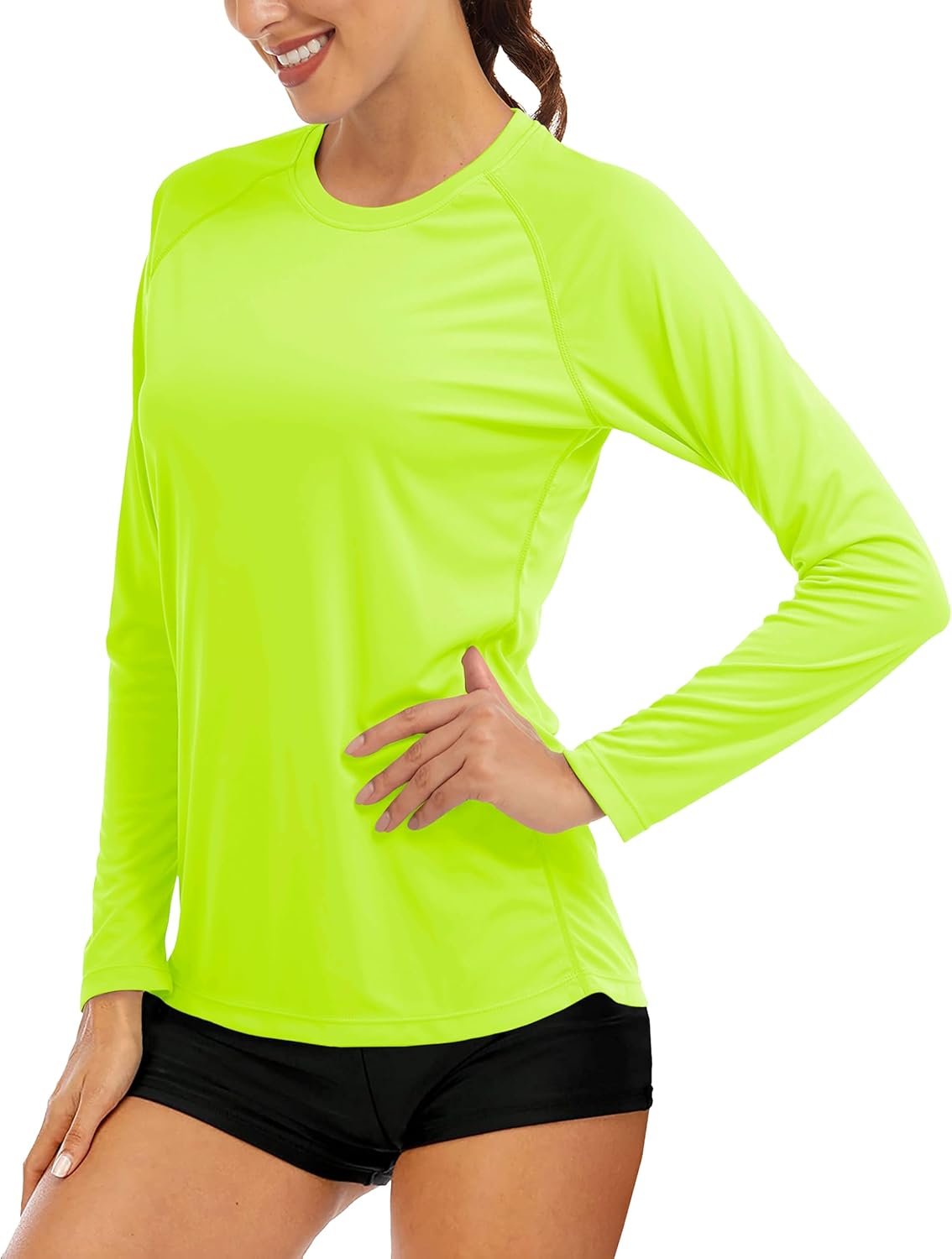 MAGCOMSEN Women’s Long Sleeve Shirts UPF 50+ Sun Protection Shirts for Hiking Fishing Workout Rash Guard