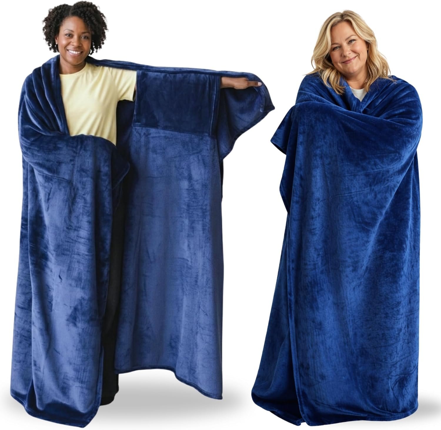Super Blanky Wearable Blankets for Women, Adult Wearable Blanket Men, Mother’s Day Gifts for Her, Wife Birthday Gift Ideas
