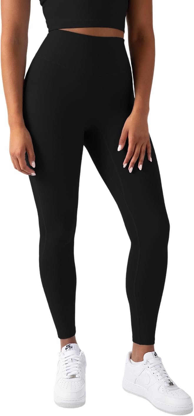 YITTY Active UltraLuxe High Waisted Leggings for Women, No Front Seam Tummy Control, Buttery Soft, Womens Yoga Pilates Gym