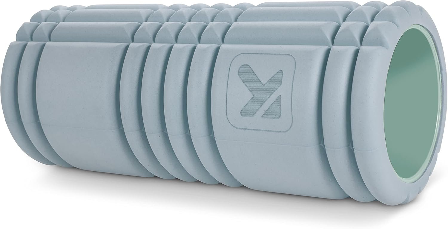TriggerPoint Grid 1.0 Foam Roller – 13″ Multi-Density Massage Roller for Deep Tissue & Muscle Recovery – Relieves Tight, Sore Muscles & Kinks, Improves Mobility & Circulation – Targets Key Body Parts