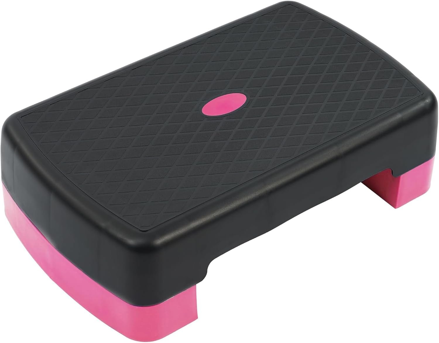 Fitvids Aerobic Step Platform Trainer with Adjustable 2-Level Risers, 400 Pound Weight Capacity – Non-Slip Exercise Stepper for Cardio, Strength, and Fitness Workouts, 18-Inch, Multiple Colors