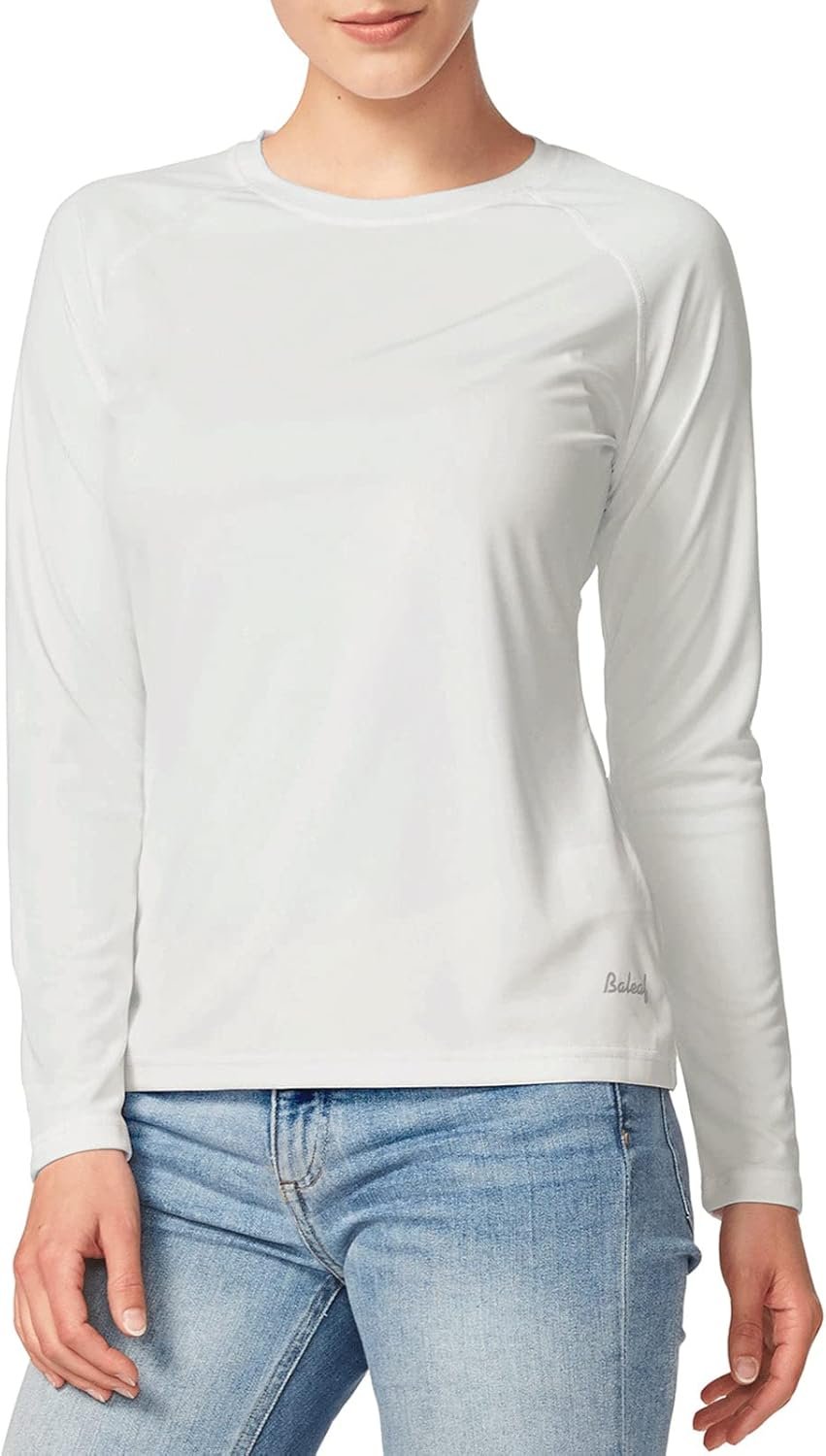 baleaf Women’s UPF 50+ Sun Shirts Long Sleeve UV Protection Rash Guard Lightweight Quick Dry SPF Hiking Tops Outdoor