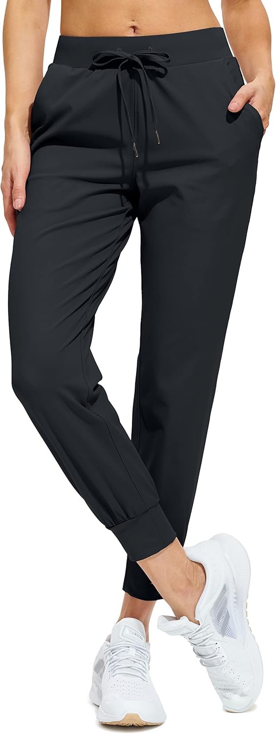 Libin Women’s Joggers Pants Athletic Running Petite/Regular/Tall Sweatpants with Pockets Tapered Casual Workout Pants
