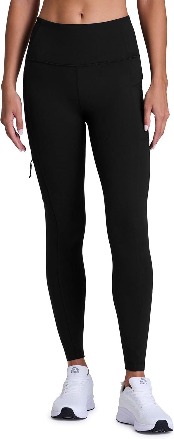 Avalanche Full Length Hiking Legging for Women, Ultra Soft Squat Proof Outdoor Workout Leggings with Zipper Pocket