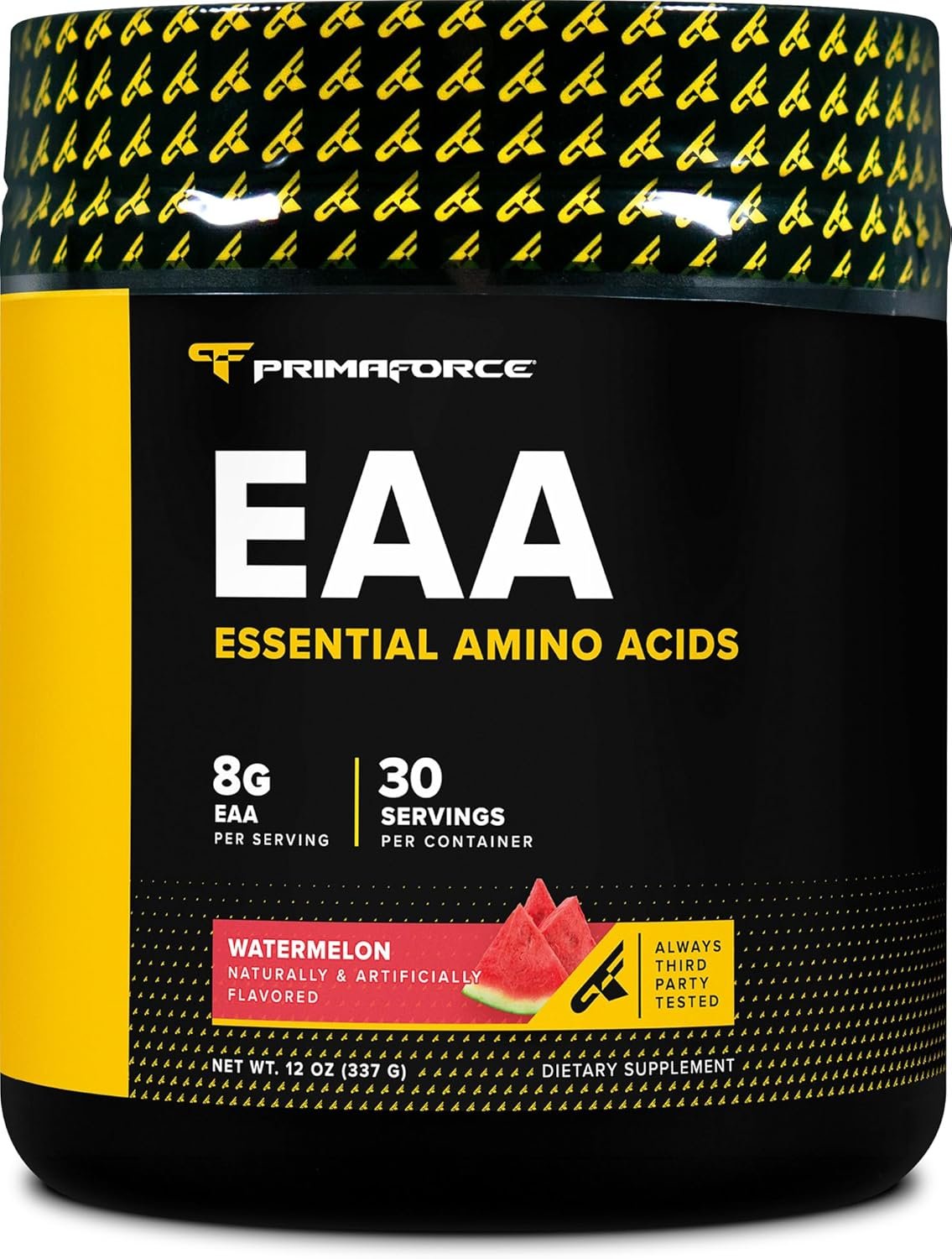 Primaforce EAA Powder (30 Servings) | Essential Amino Acids for Pre/Intra Workout and Recovery – Non-GMO and Gluten Free (Watermelon)